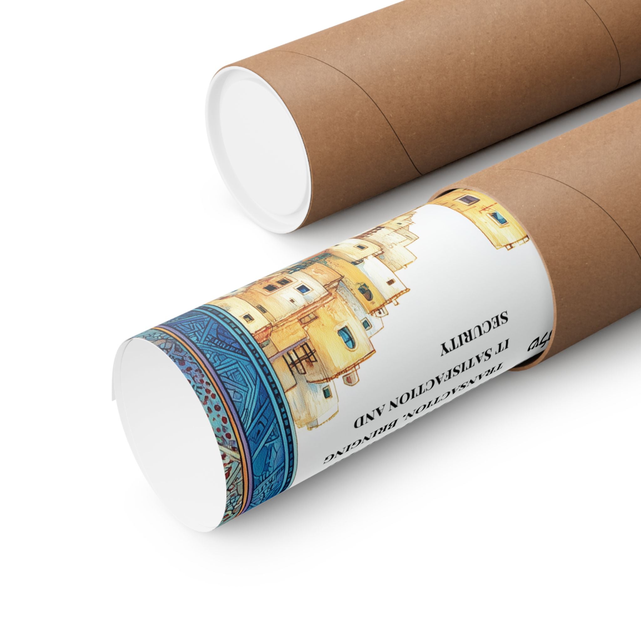 פוסטר ברכת העסקים של יהדות בעברית