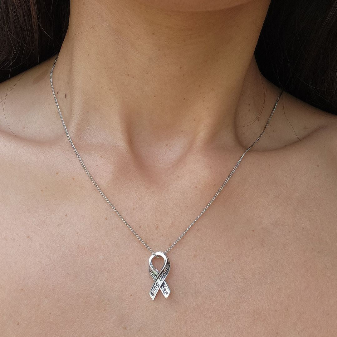 Bring Them Home Now Pin Necklace