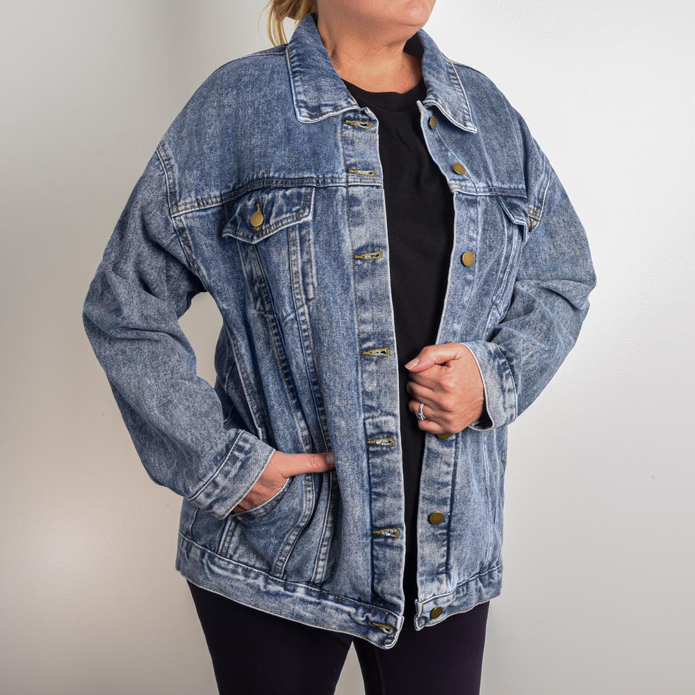 We Will Dance Again Denim Jacket – October 7th Israel Solidarity Women's Jacket, Jewish Gift