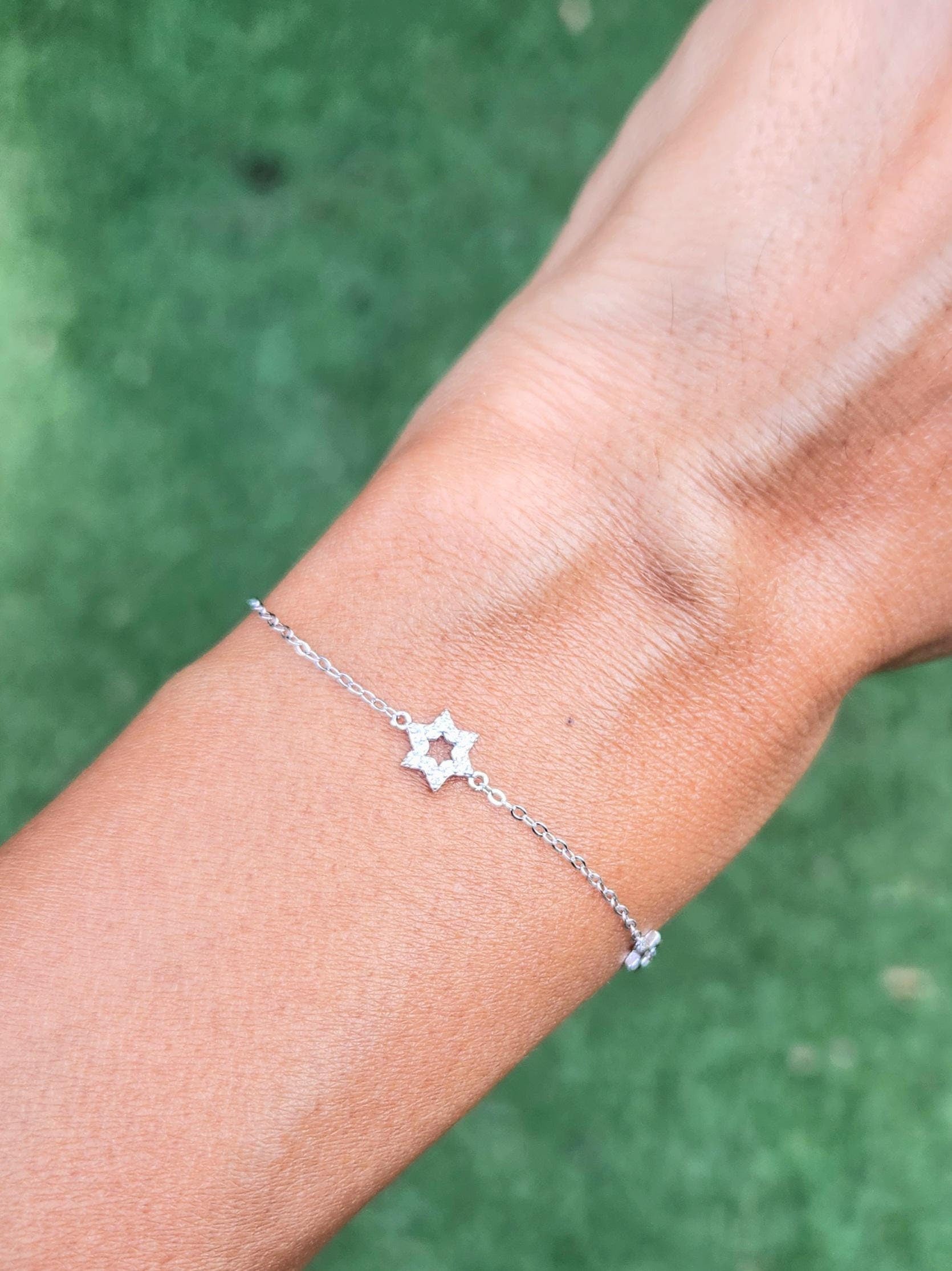 Magen David Bracelet 925 Sterling Silver Bracelet