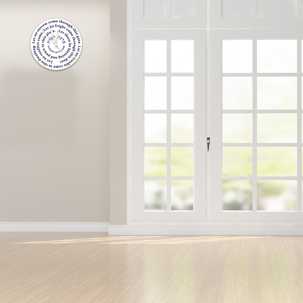 קיר עץ ברכת הבית