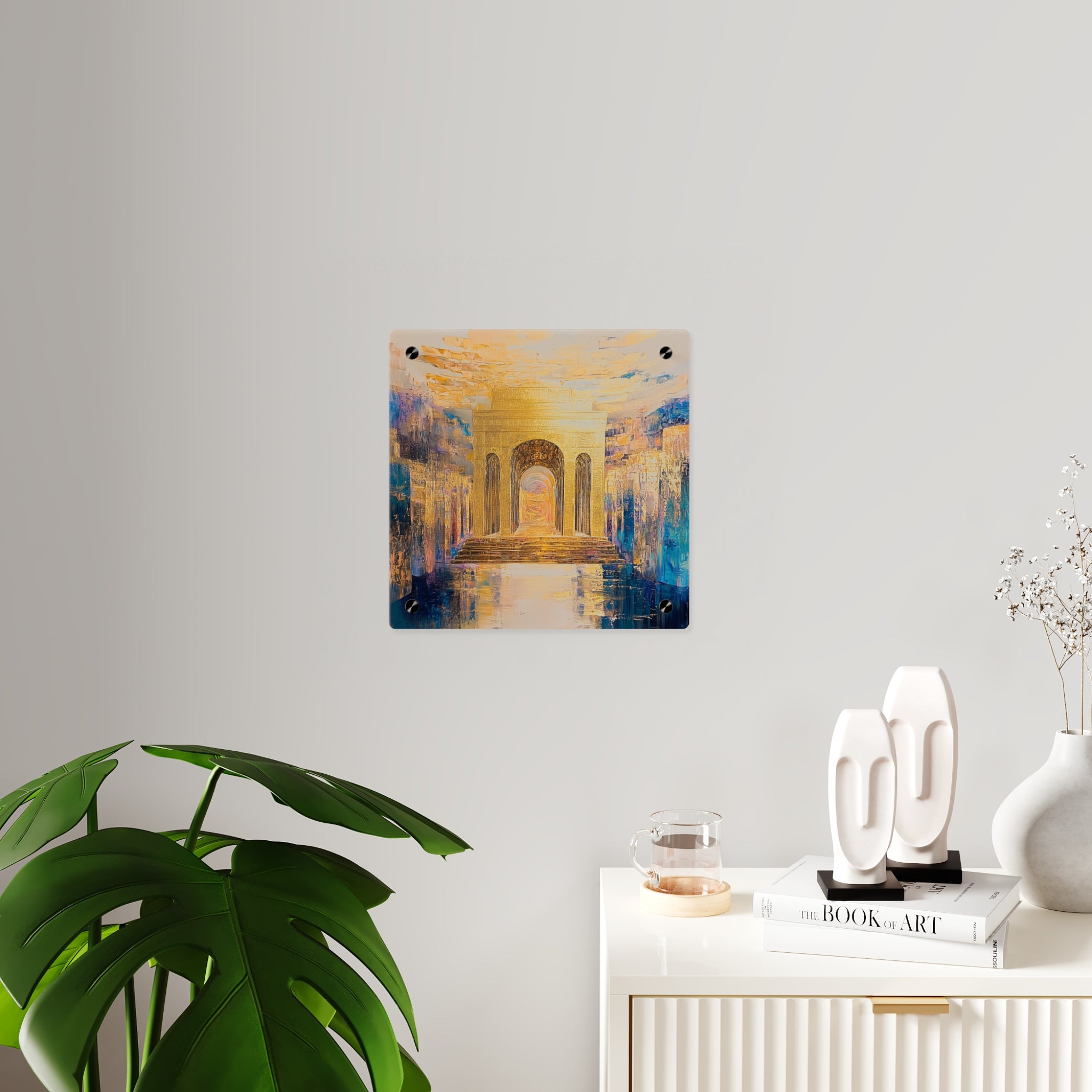 אמנות קיר ישראלית ציור בית המקדש בירושלים