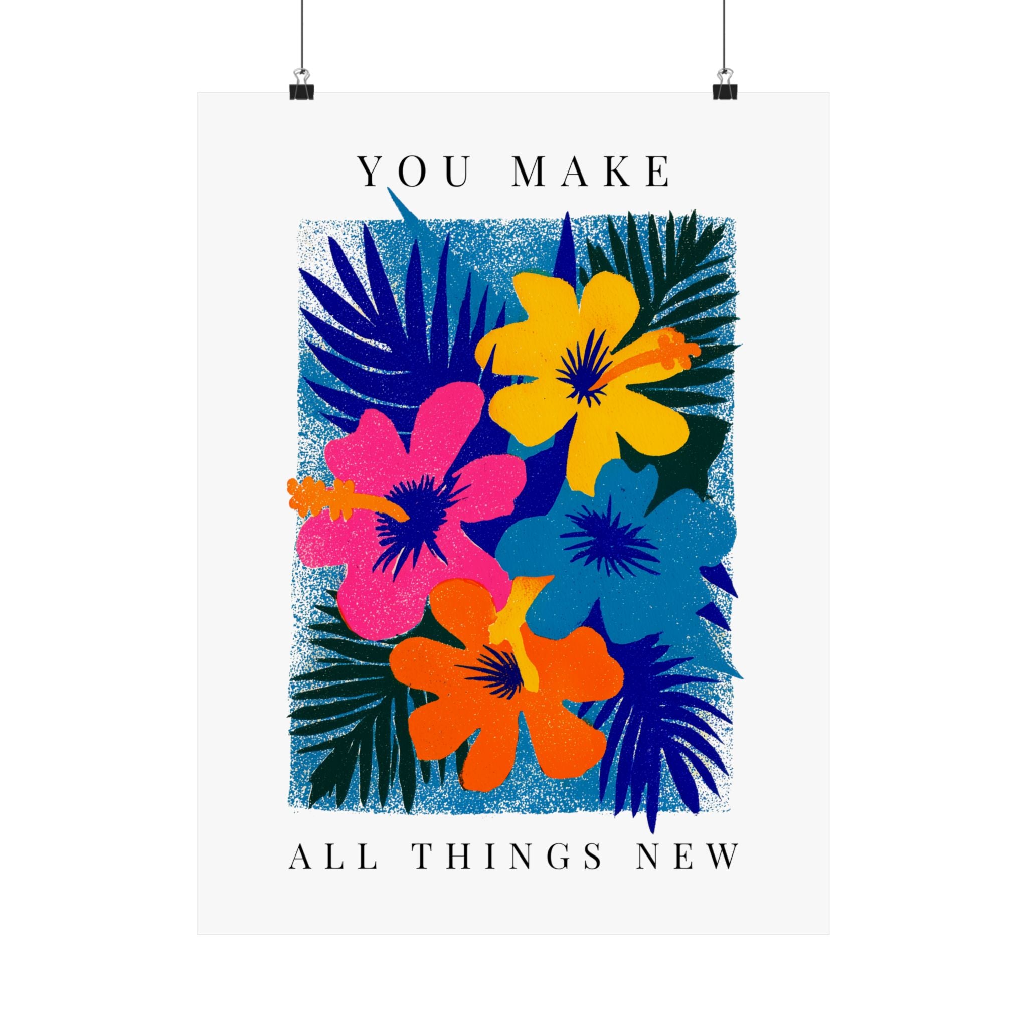 אמנות קנבס מודרנית של עם ישראל חי