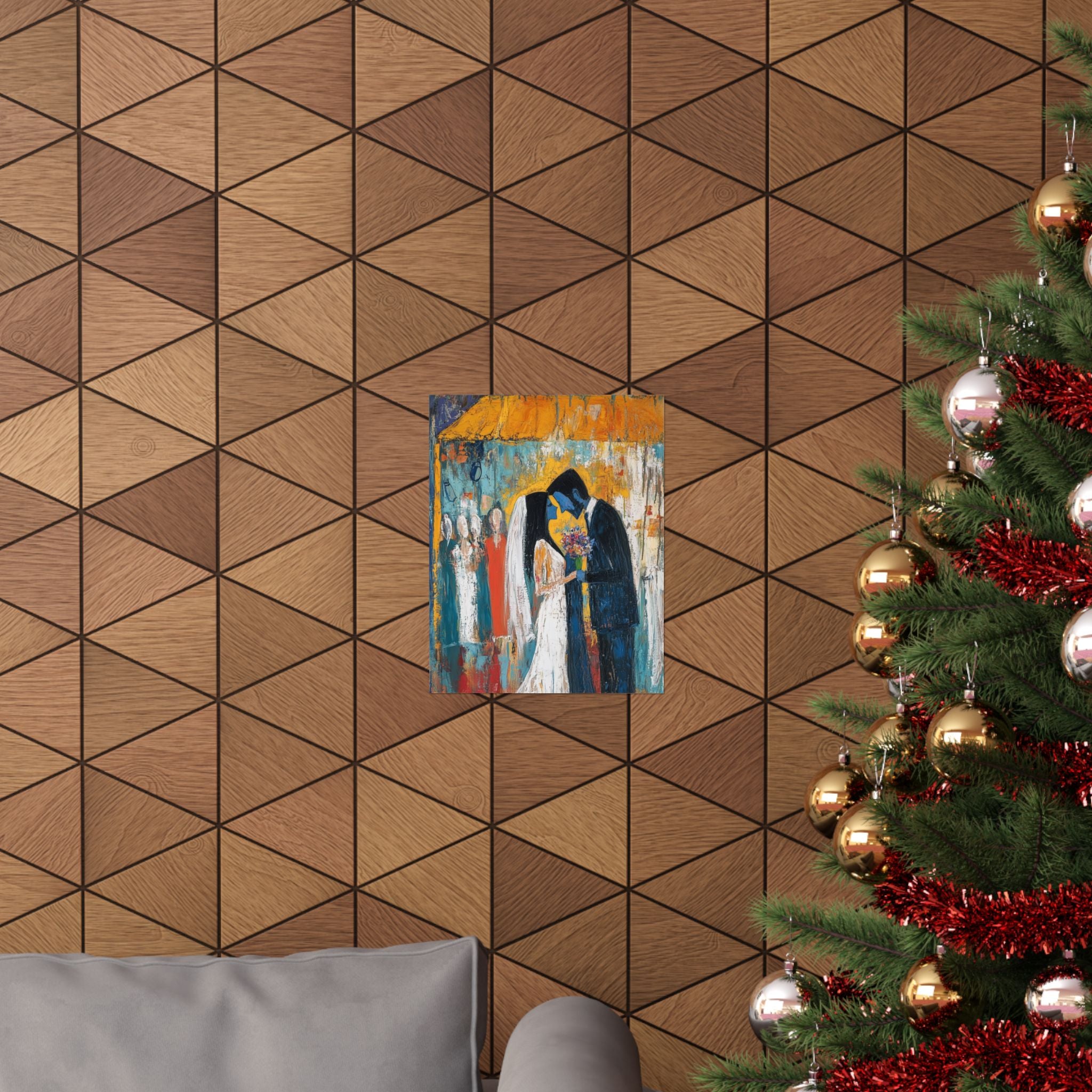 קישוטי קיר לחתונה יהודית תחת חופה, אמנות יודאיקה, מתנה