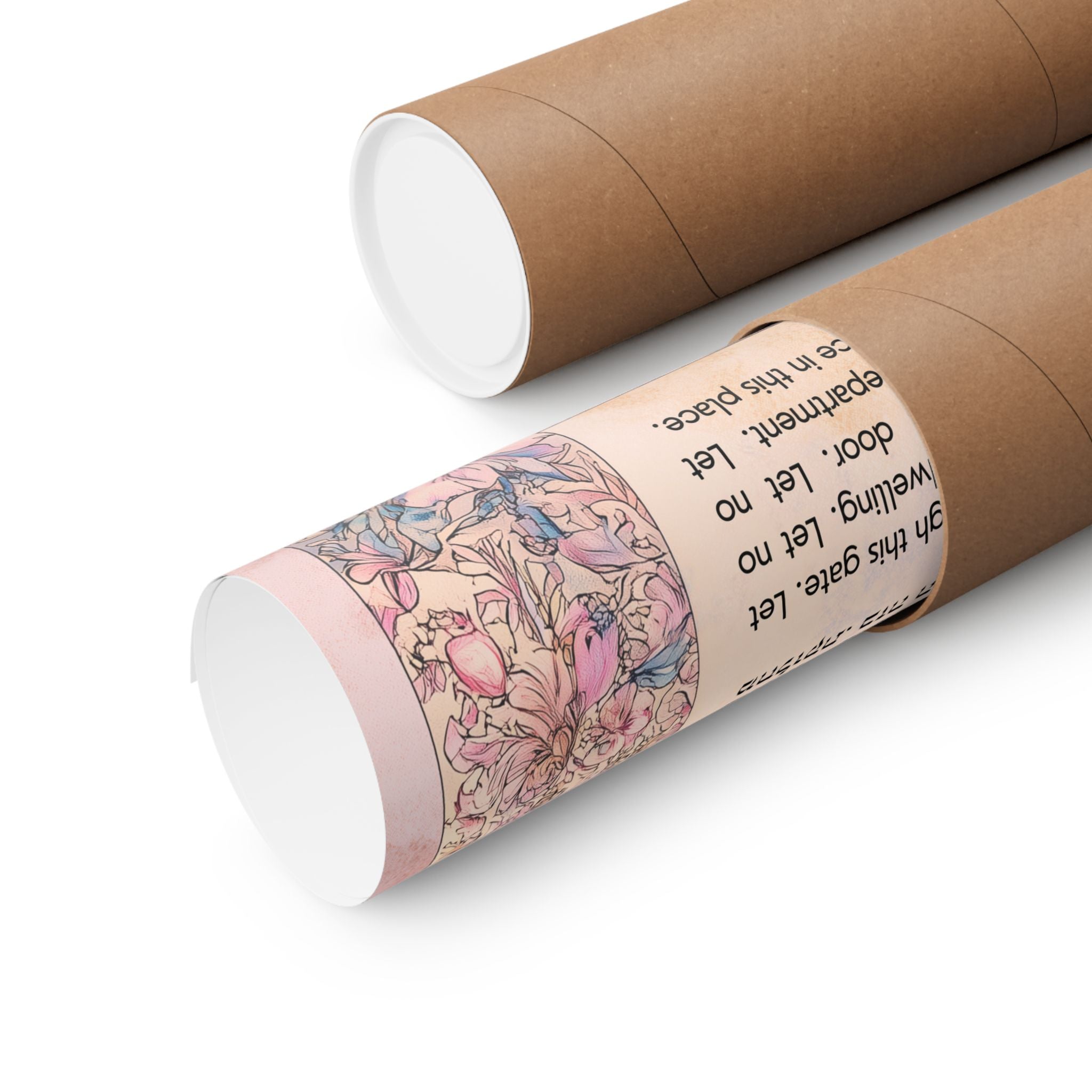 Birkat Habayit Wildflower Poster Hebrew