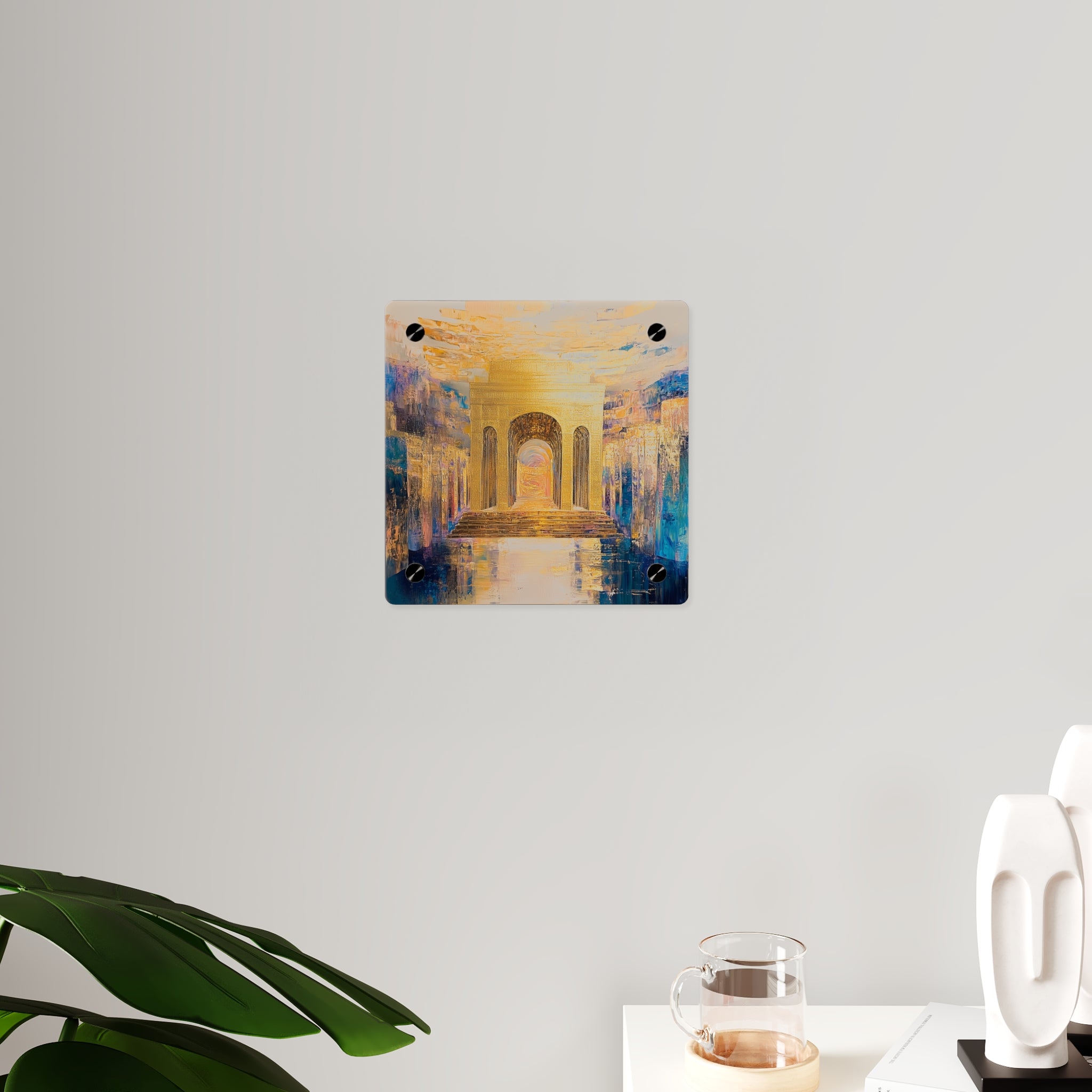 אמנות קיר ישראלית ציור בית המקדש בירושלים