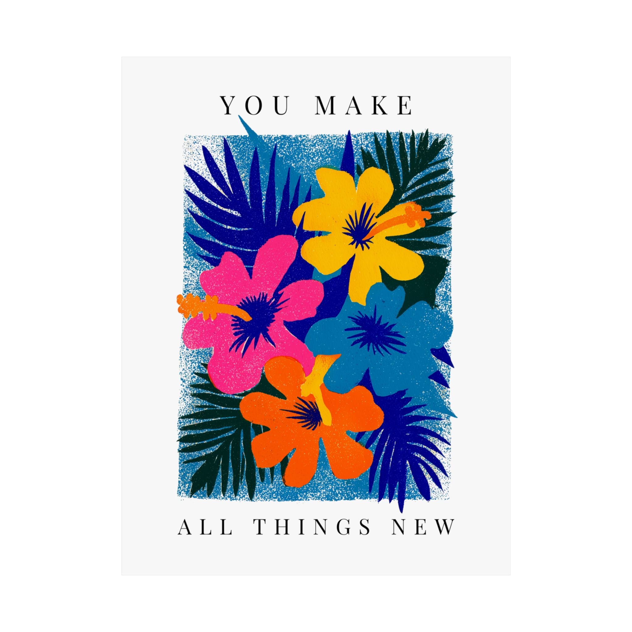 אמנות קנבס מודרנית של עם ישראל חי