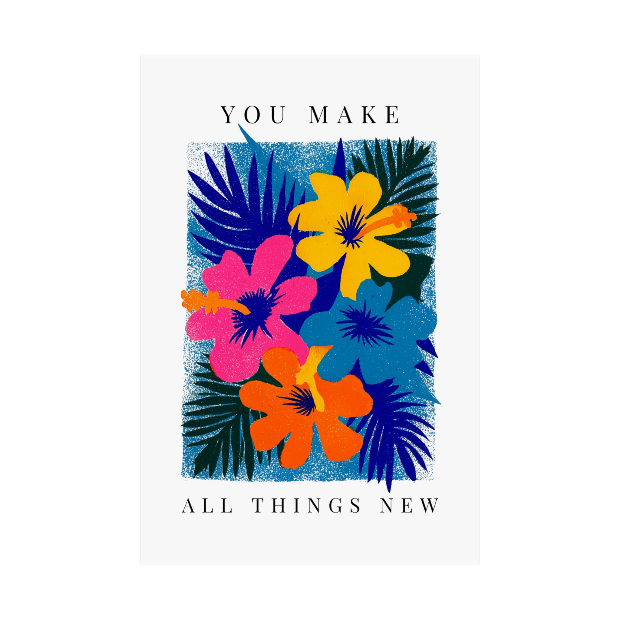 אמנות קנבס מודרנית של עם ישראל חי