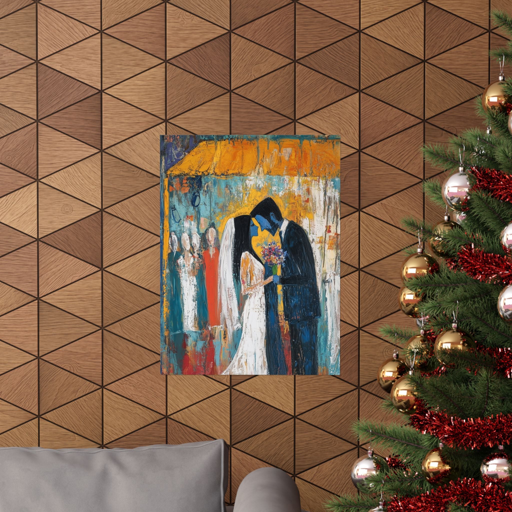 קישוטי קיר לחתונה יהודית תחת חופה, אמנות יודאיקה, מתנה