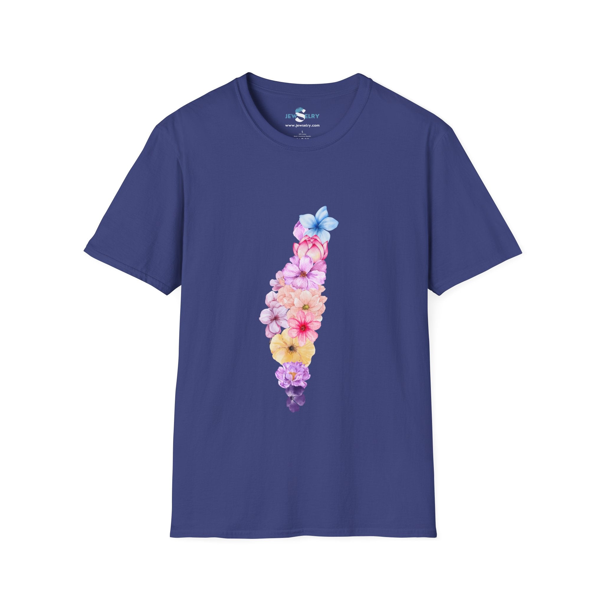 Israel Flowers Tshirt Unisex