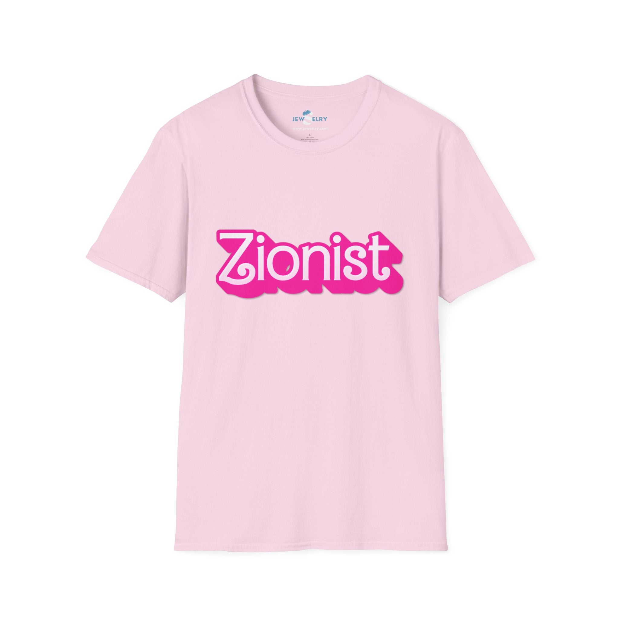 Pink Zionist Tshirt Unisex
