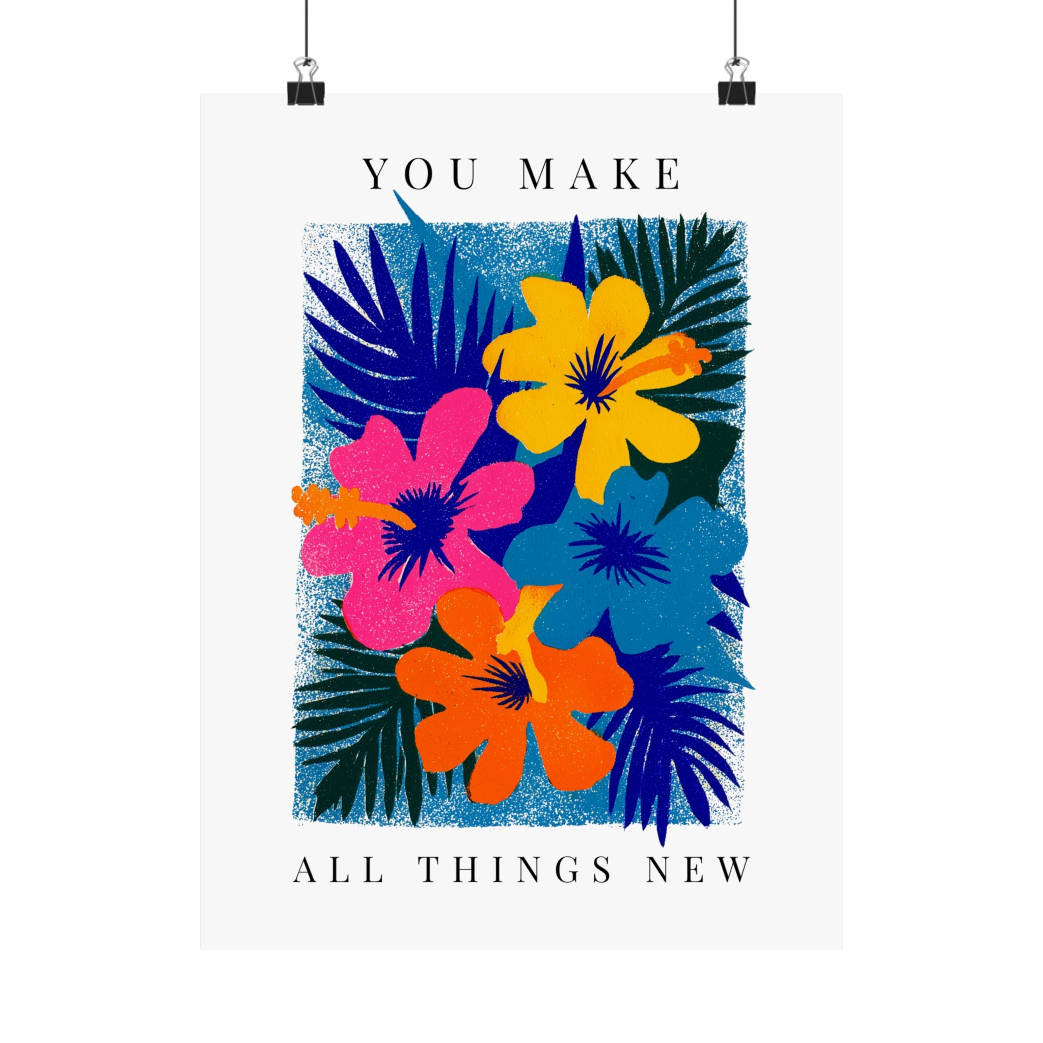 אמנות קנבס מודרנית של עם ישראל חי