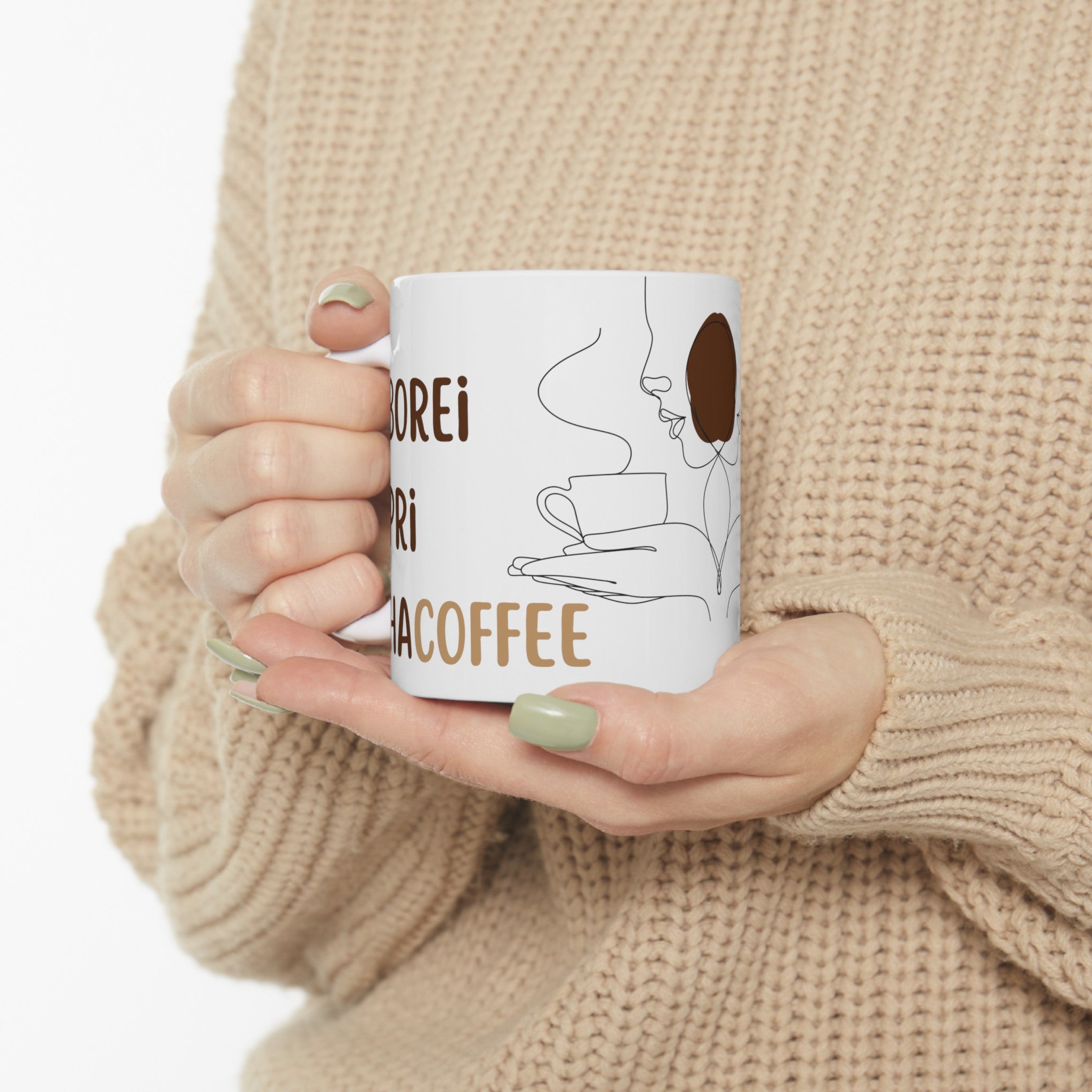 Borei Pri HaCoffee Mug 11Oz, 15oz