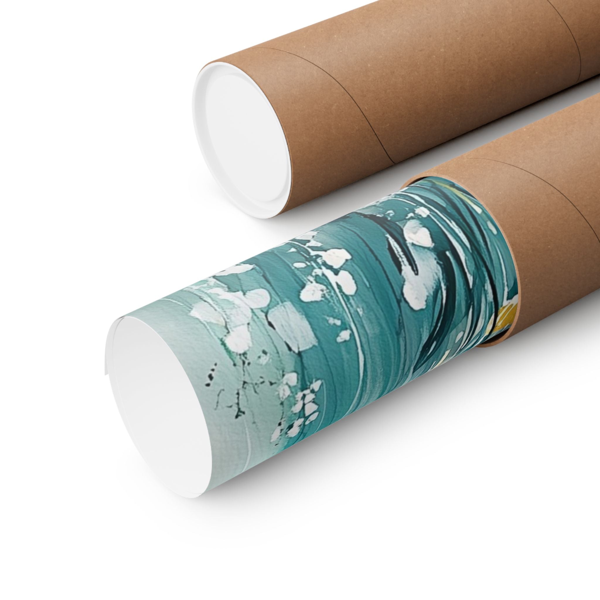 אמונה על פני פחד פוסטר יהודי "לך בשלום יהי אור" אומץ