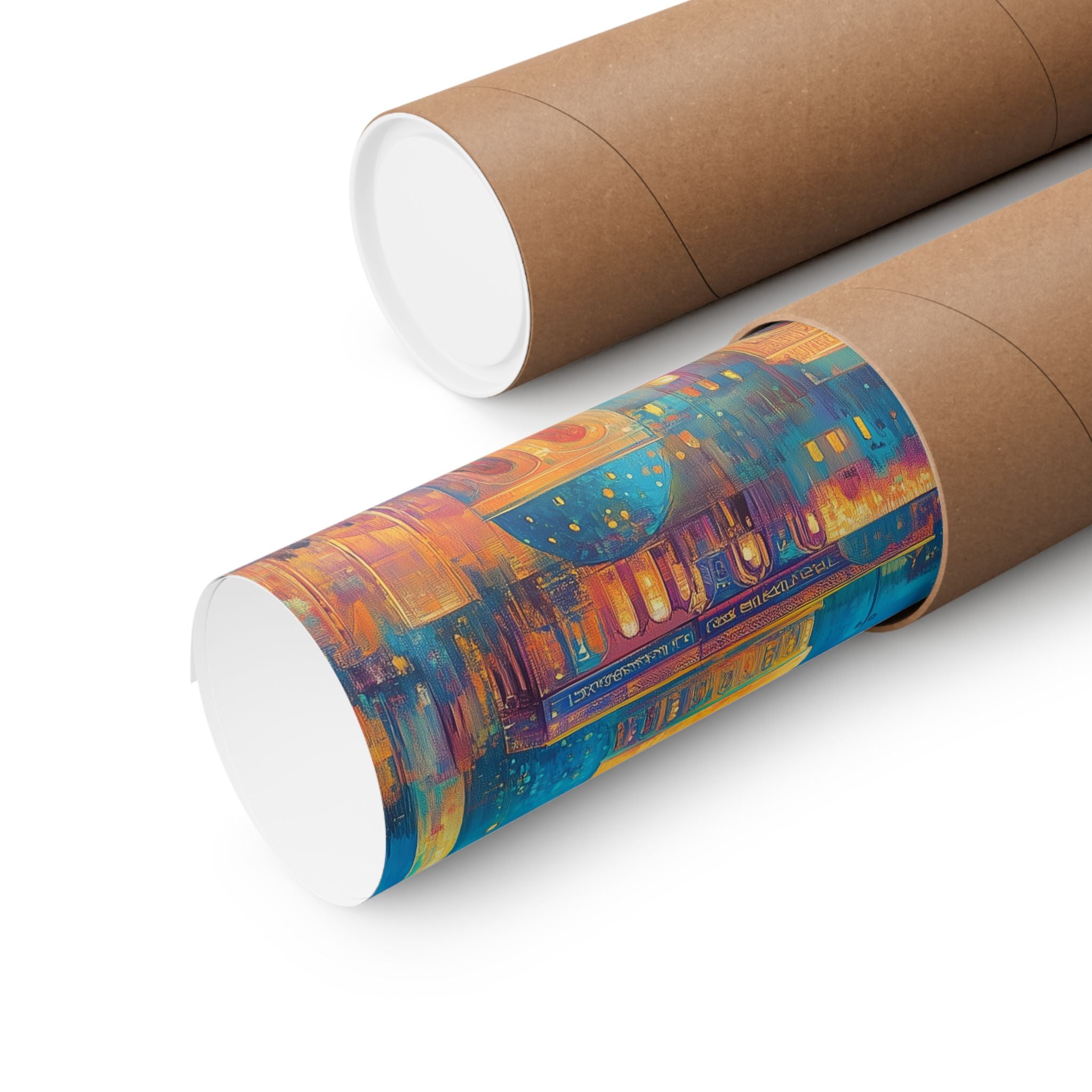 ציור קיר קו הרקיע של ירושלים, כיפת הסלע, מתנה יודאיקה