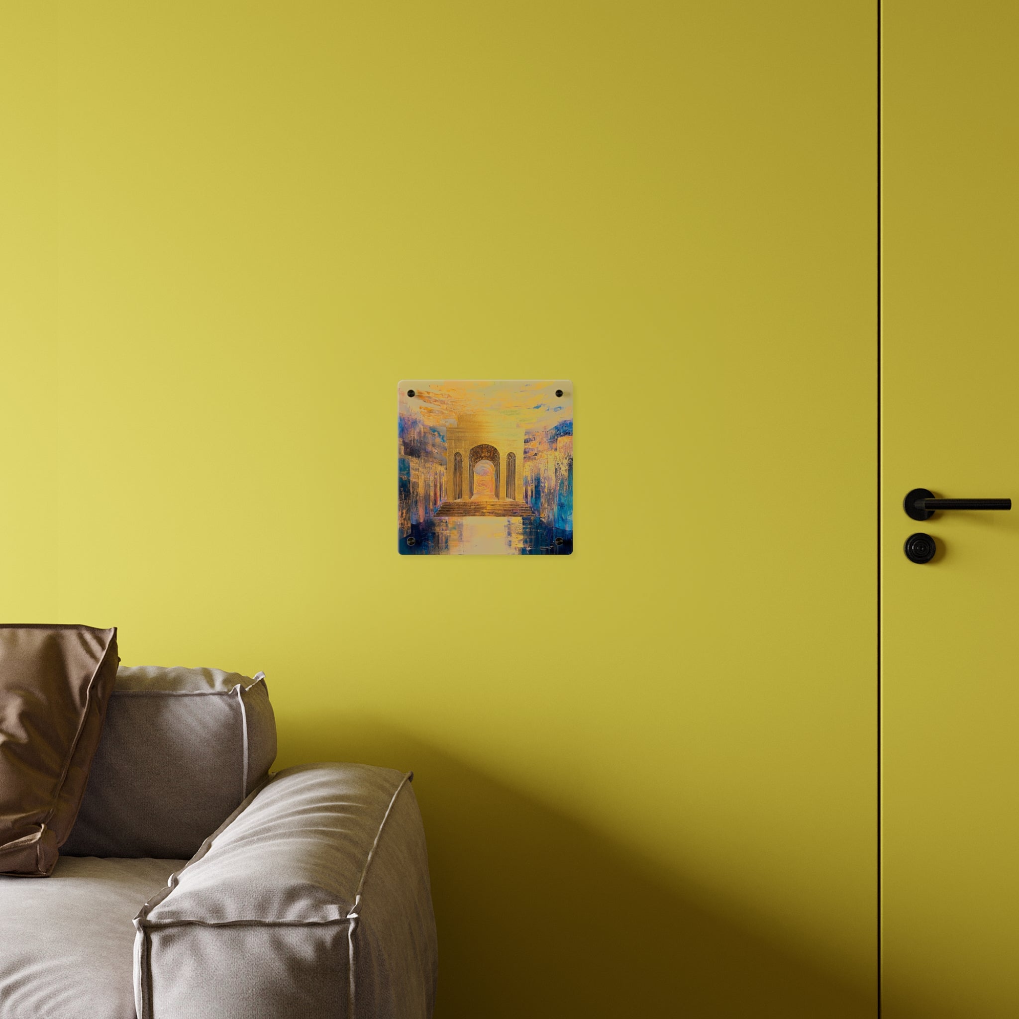 אמנות קיר ישראלית ציור בית המקדש בירושלים