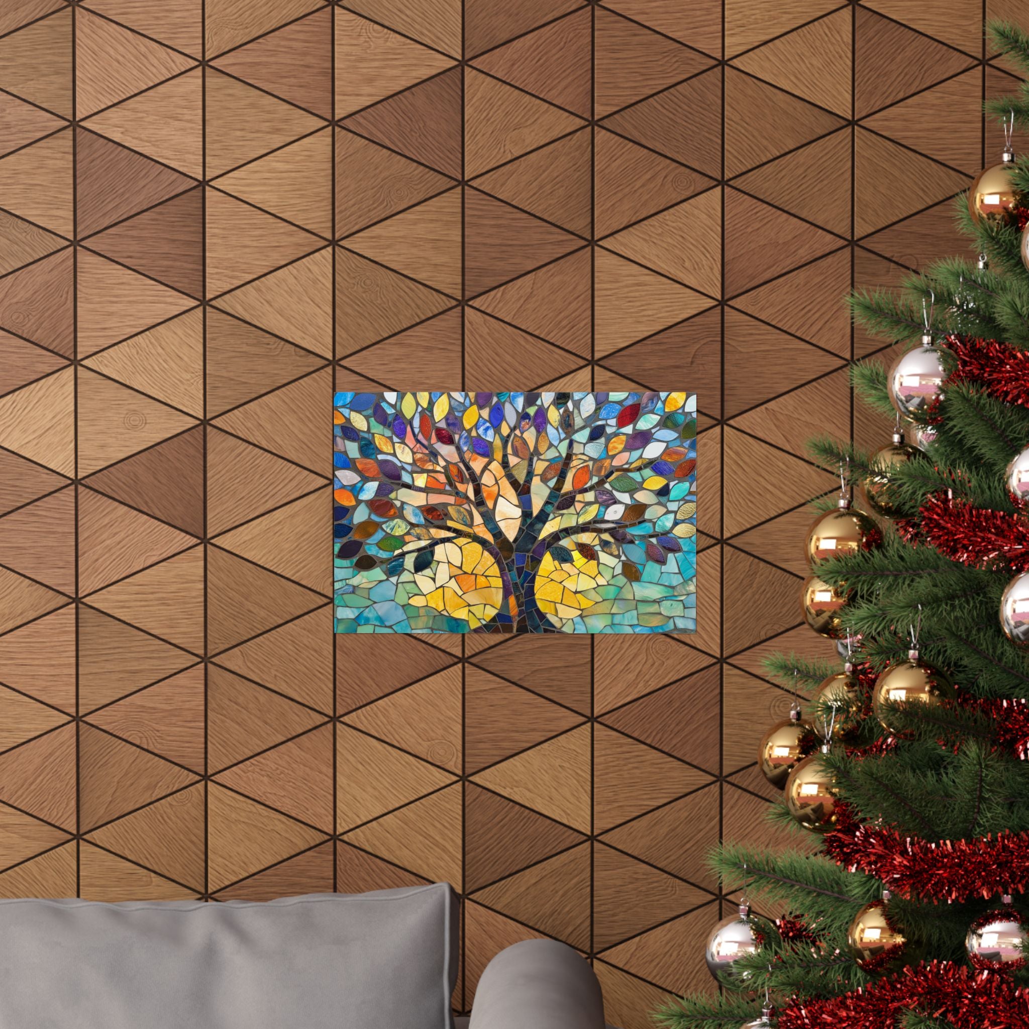 הדפס אמנות קיר עץ החיים פוסטר יודאיקה עיצוב בית יהודי