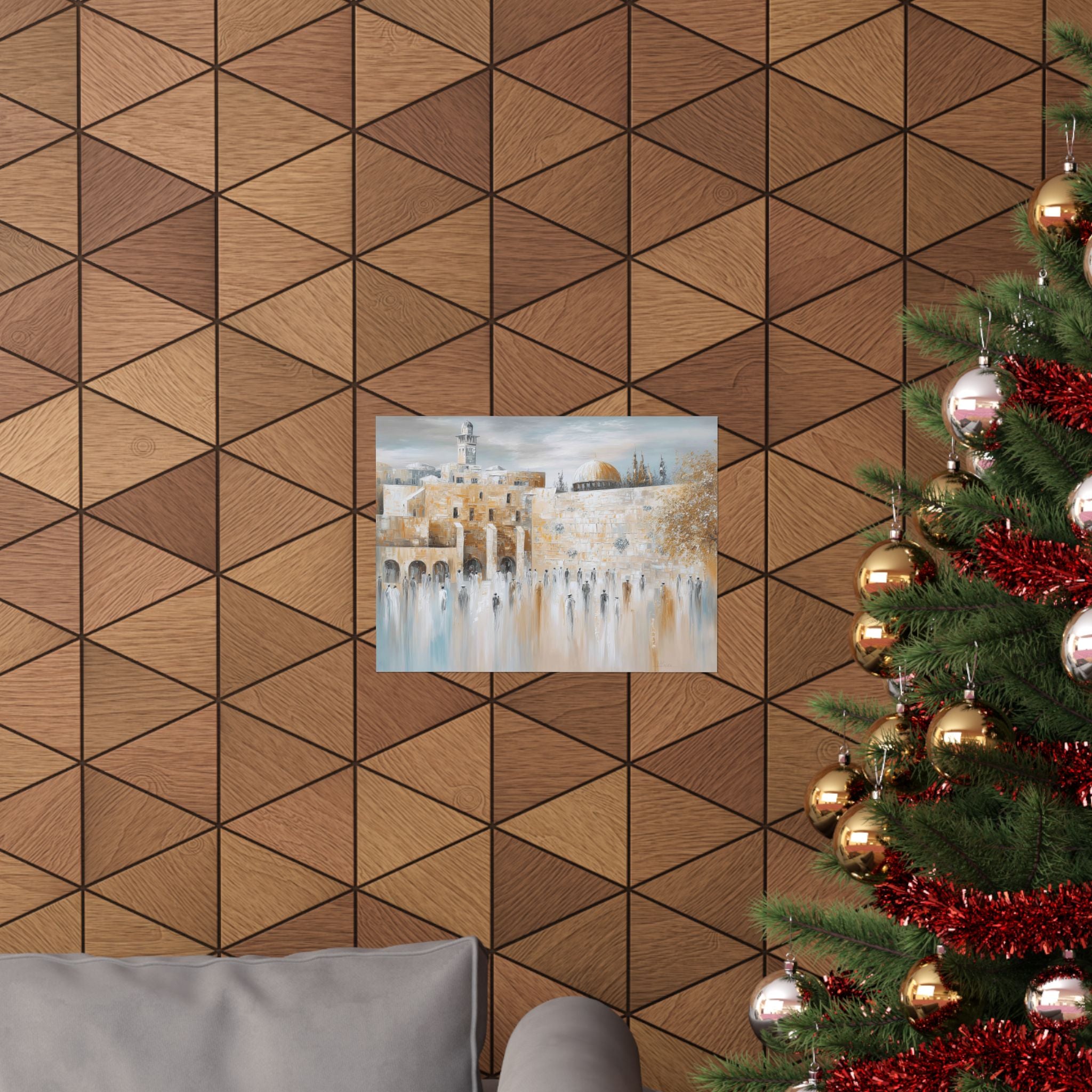 Jerusalem Western Wall Judaica Wall Art Decor