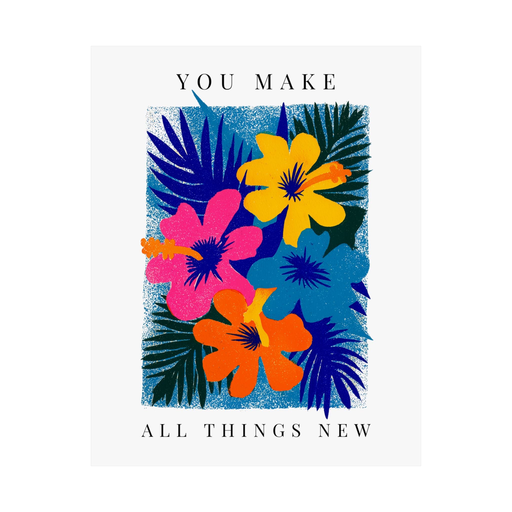 אמנות קנבס מודרנית של עם ישראל חי