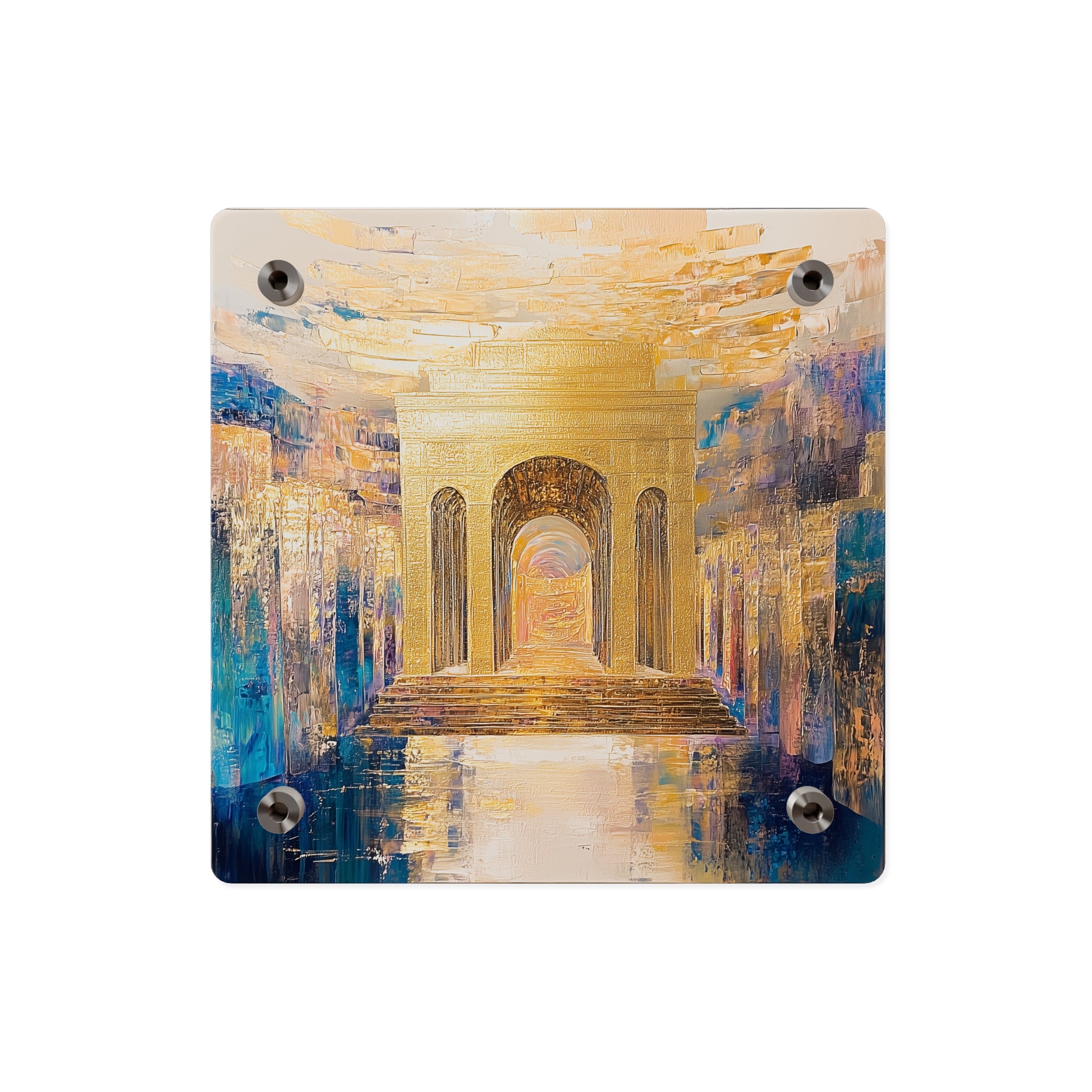 אמנות קיר ישראלית ציור בית המקדש בירושלים