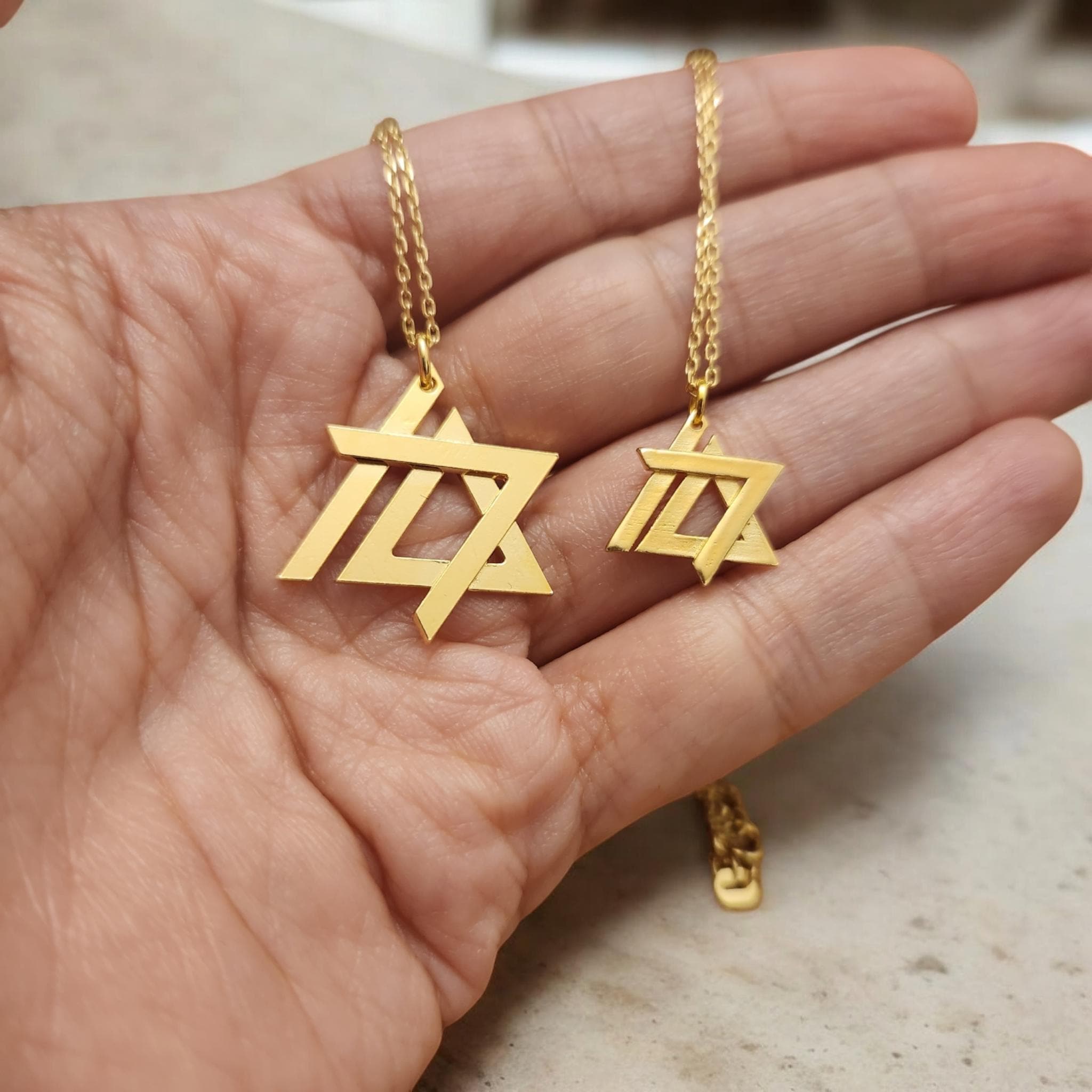 Israel Necklace 925 Silver October 7th