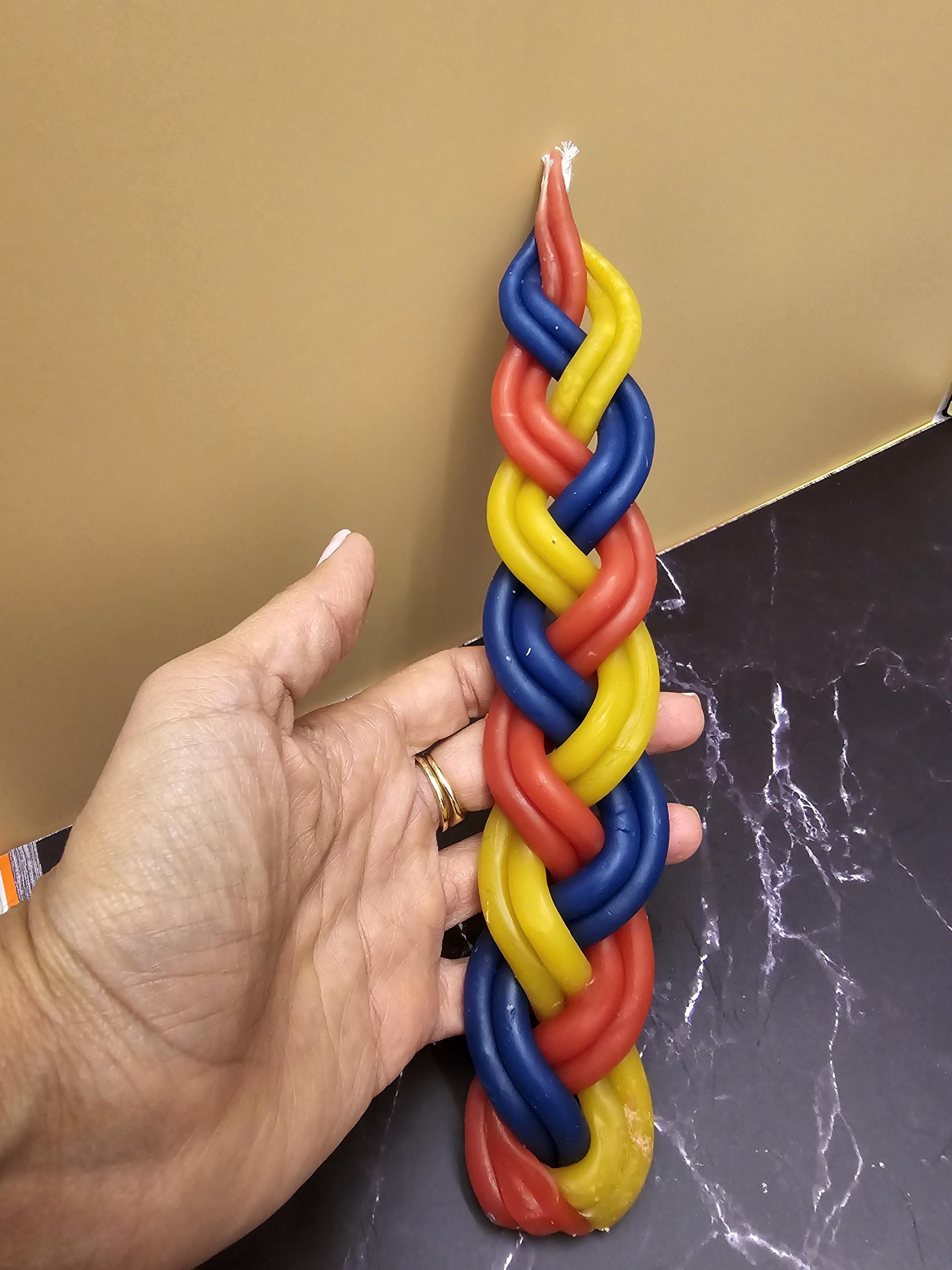 ערכת נרות שבת הבדלה לגביע שבת קידוש שבת שלום ברכת יודאיקה מתנה יהודית ישראל אומנות פמוט הבדלה