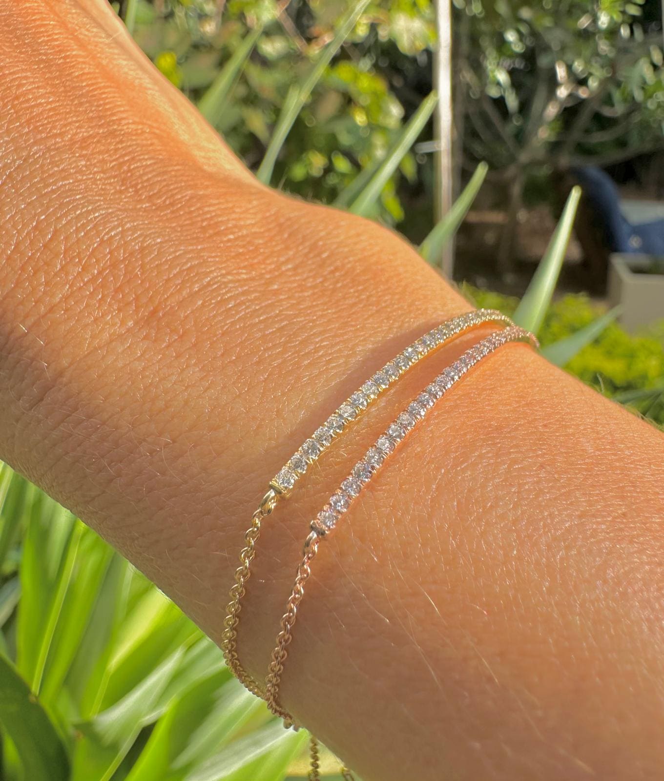 צמיד יהלומים במעבדה 0.4 קראט צמיד יהלומי מעבדה