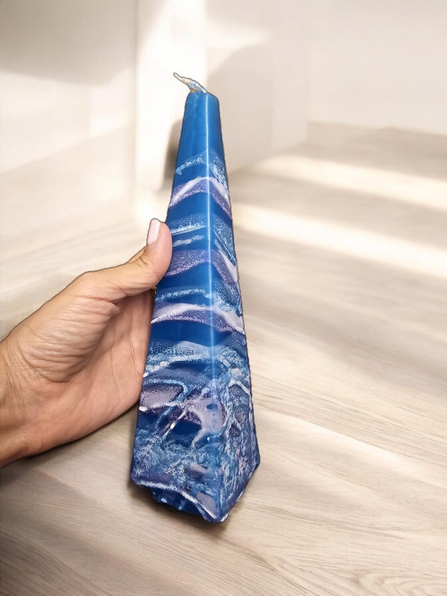 ערכת נרות שבת הבדלה לגביע שבת קידוש שבת שלום ברכת יודאיקה מתנה יהודית ישראל אומנות פמוט הבדלה