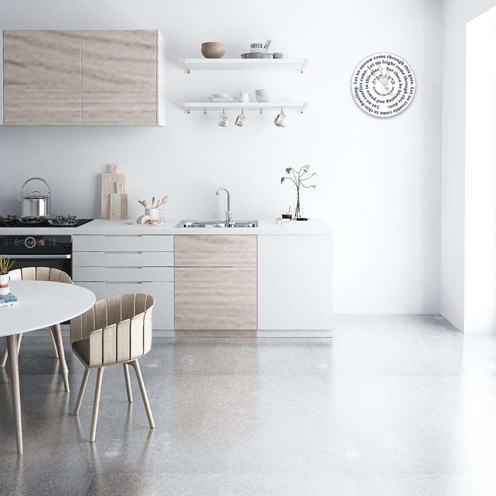 קיר עץ ברכת הבית